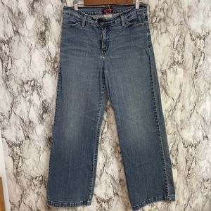 Vtg 90's Y2K Levi’s Women's Perfectly Slimming Wide Leg Denim Jeans